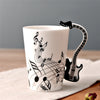 Novelty Guitar Ceramic Cup