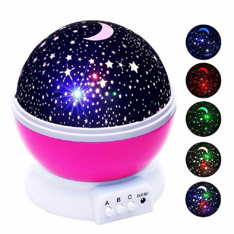 ROMANTIC STARRY SKY LED NIGHT LIGHT PROJECTOR