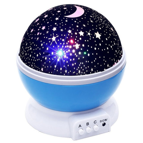 ROMANTIC STARRY SKY LED NIGHT LIGHT PROJECTOR