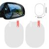 Anti-fog Car Mirror Window Film (2 PCS)