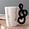 Novelty Guitar Ceramic Cup