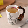 Novelty Guitar Ceramic Cup