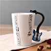 Novelty Guitar Ceramic Cup