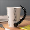 Novelty Guitar Ceramic Cup
