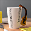 Novelty Guitar Ceramic Cup