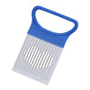 Onion Vegetable Slicer Cutting Aid Guide Holder